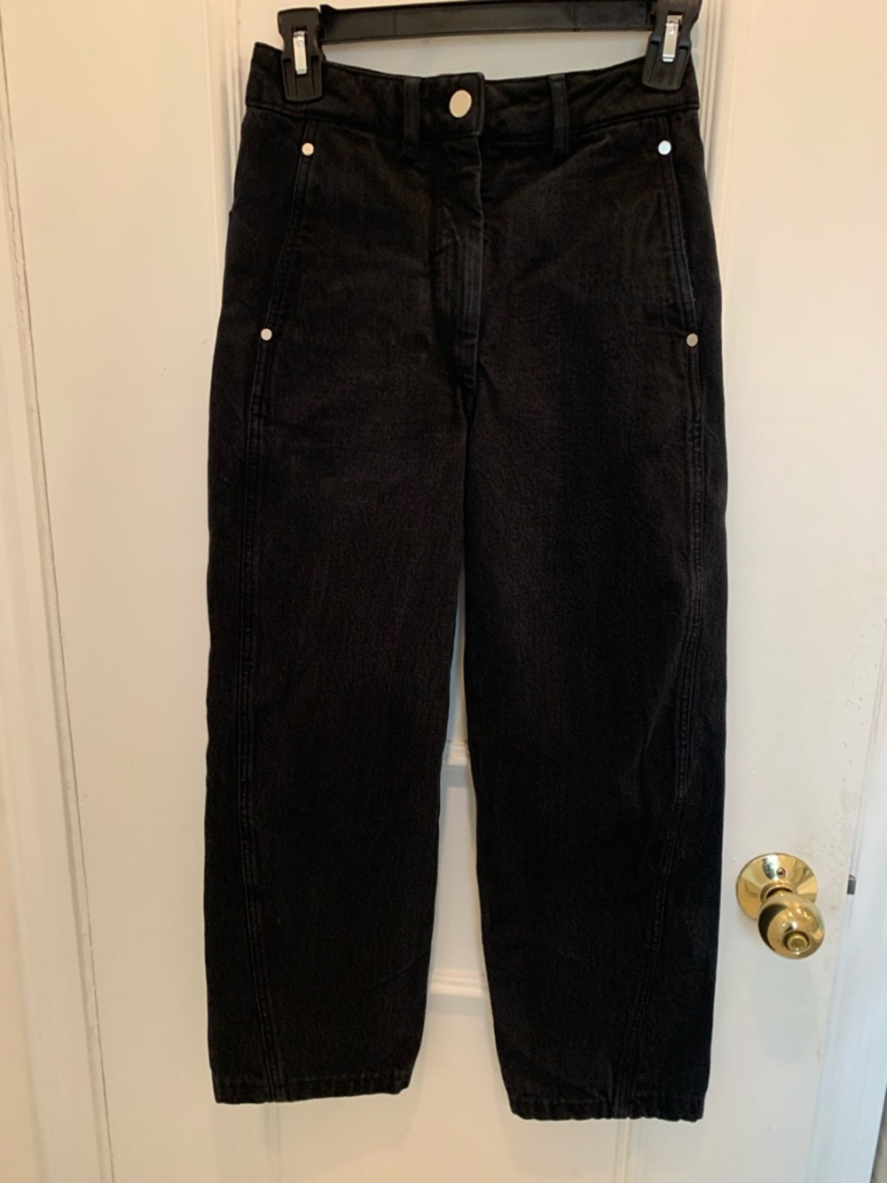 Lemaire Black Twisted Jeans. Size 34 - Picture 4 of 6